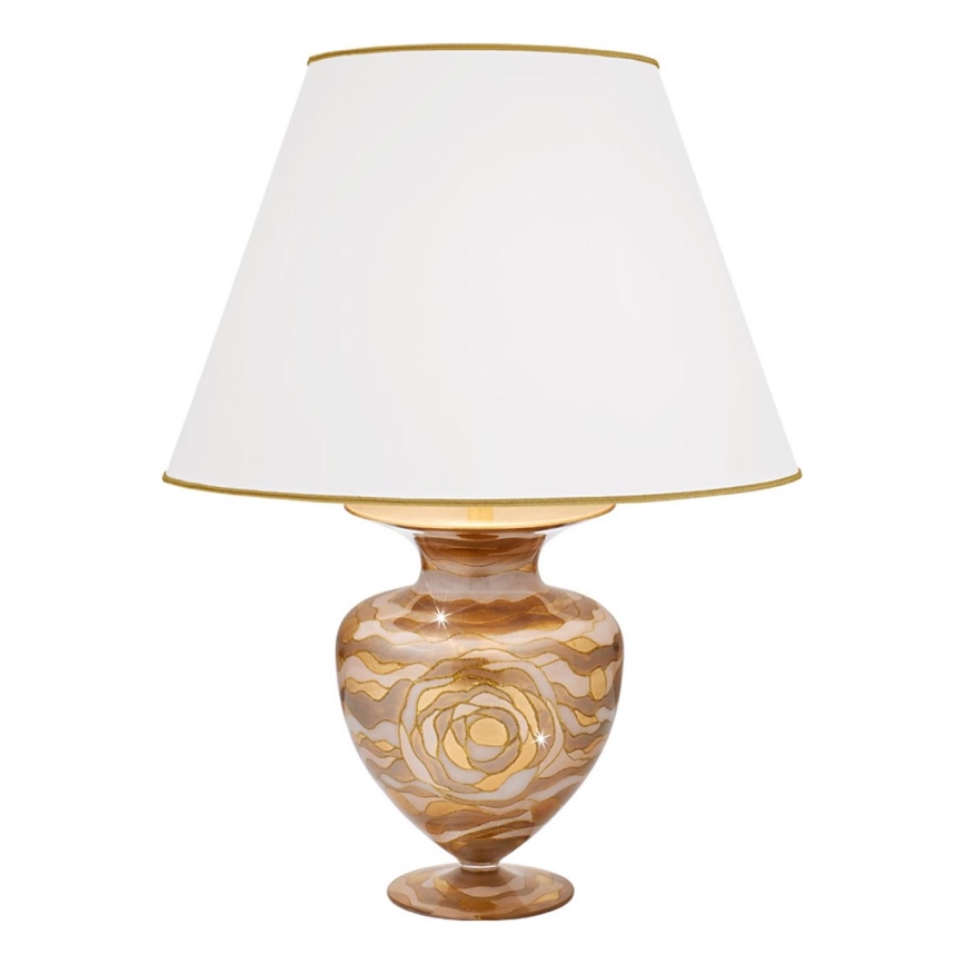Kolarz 1415.71M.CH - Stolná lampa ANFORA 1xE27/100W/230V 24K zlatý