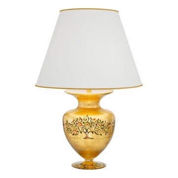 Kolarz 1417.71M.Mu - Stolná lampa ANFORA 1xE27/100W/230V 24K zlatý