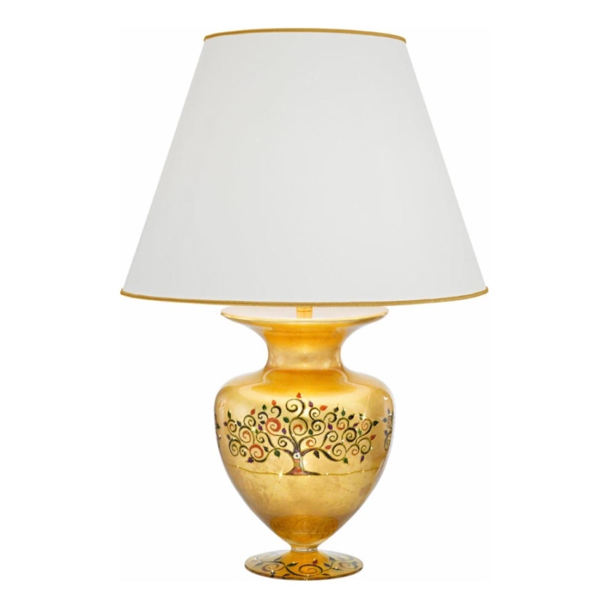 Kolarz 1417.71M.Mu - Stolná lampa ANFORA 1xE27/100W/230V 24K zlatý