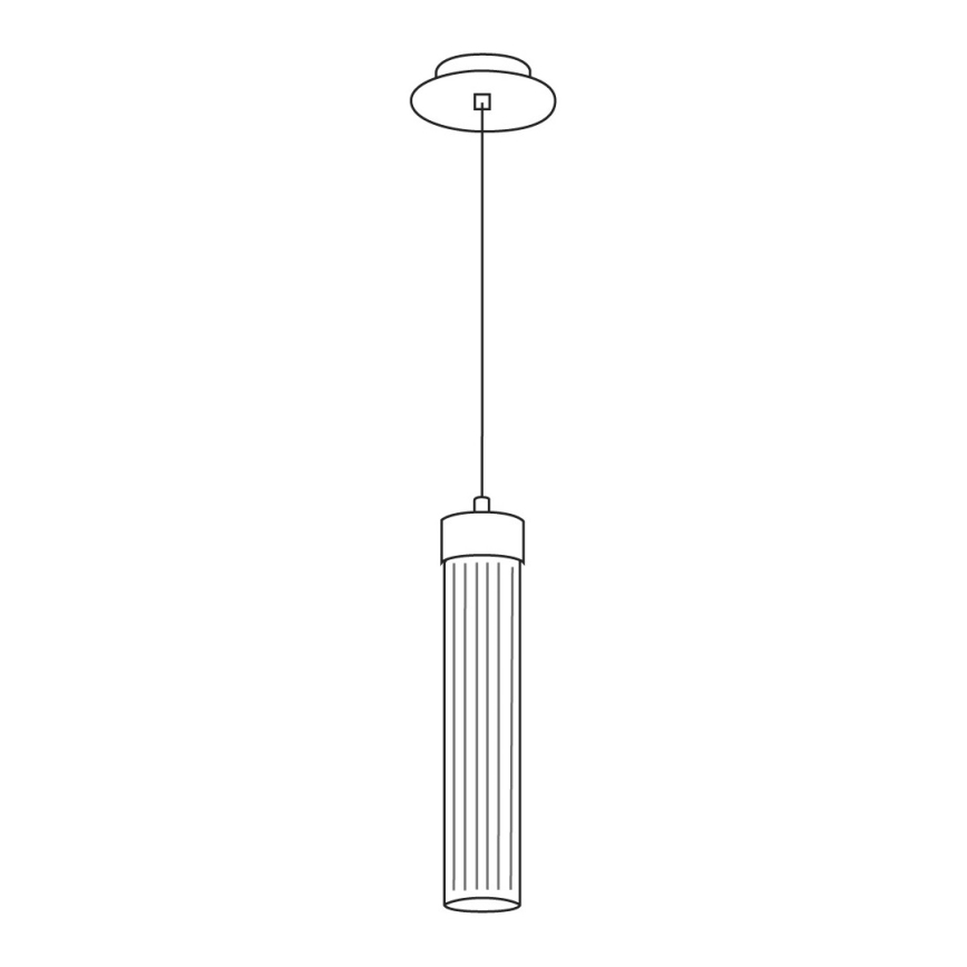 Kolarz 6009.30160 - Luster na lanku RAGGIO 1xE14/25W/230V matný chróm