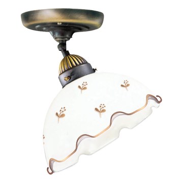 Kolarz 731.10.160 - Prisadené stropné svietidlo NONNA 1xE27/75W/230V, priemer 20 cm, kvetinový dizajn, ružové zlato