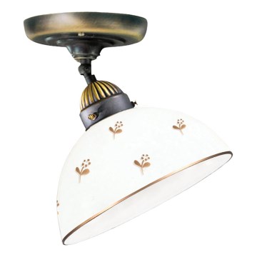 Kolarz 731.10.170 - Prisadený luster NONNA 1xE27/75W/230V, priemer 20 cm, kvetinový motív, ružové zlato