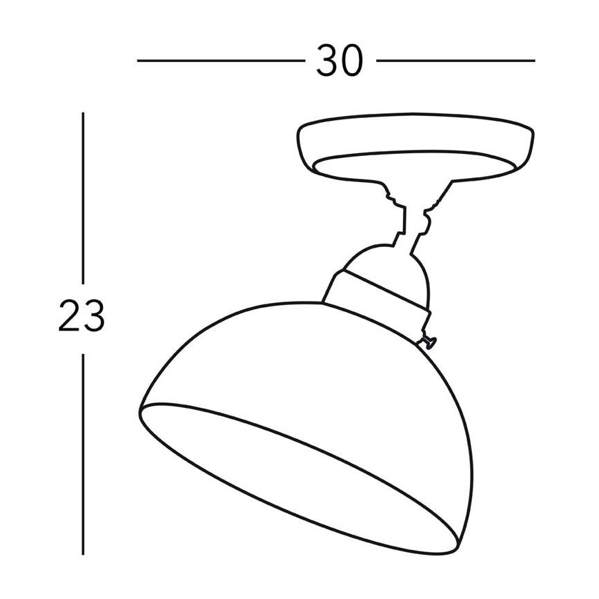 Kolarz 731.10.54 - Bodové svietidlo NONNA 1xE27/75W/230V
