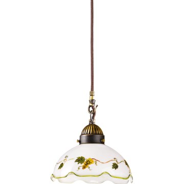 Kolarz 731.30.110 - Závesný luster NONNA na lanku 1xE27/75W/230V pr. 20 cm víno