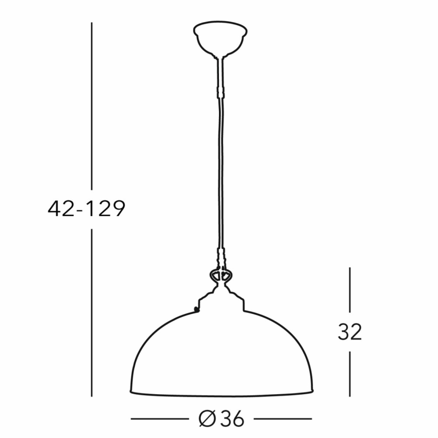 Kolarz 731.32.102 - Luster na lanku NONNA 1xE27/75W/230V pr. 36 cm jelene zelená
