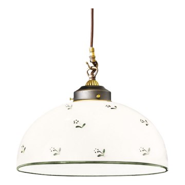 Kolarz 731.32.28 - Luster na lanku NONNA 1xE27/75W/230V pr. 36 cm zelená