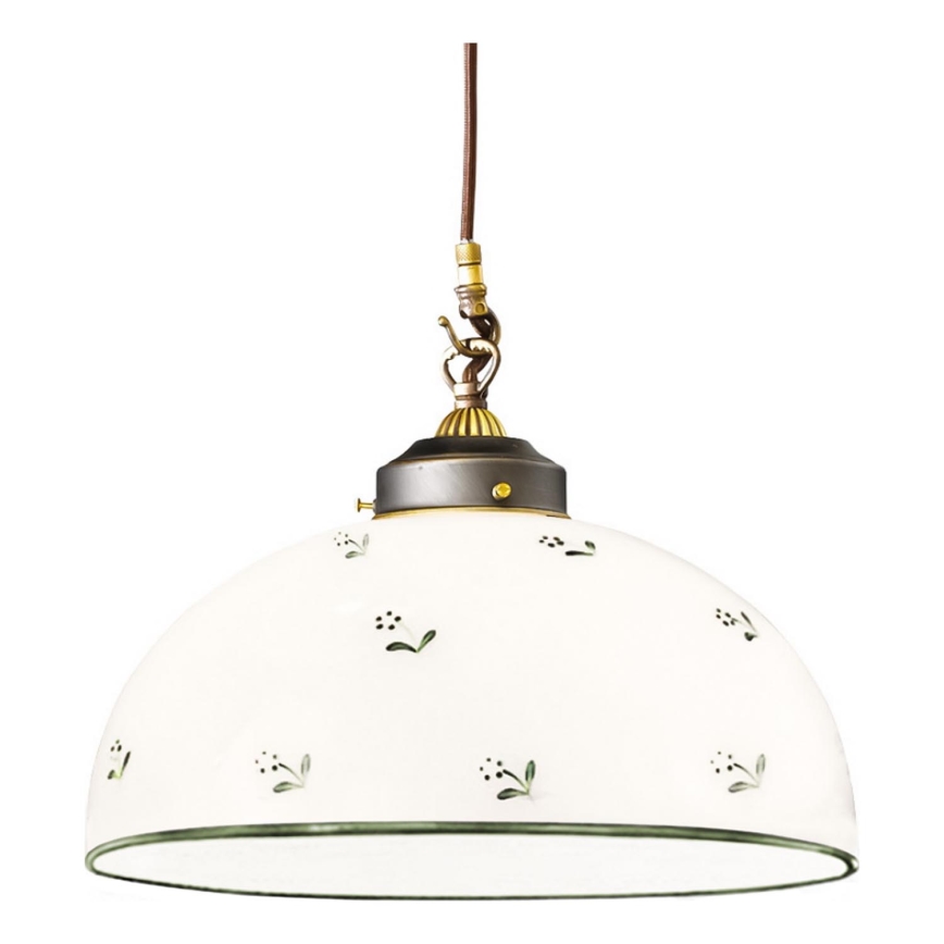 Kolarz 731.32.28 - Luster na lanku NONNA 1xE27/75W/230V pr. 36 cm zelená