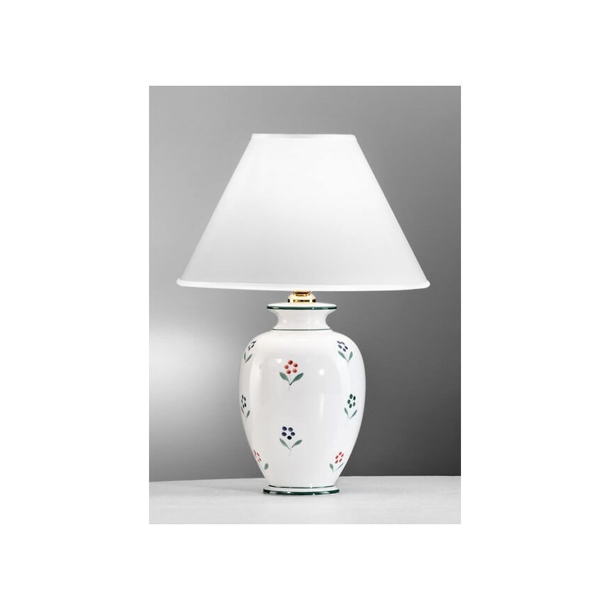 Kolarz 731.70K - Stolná lampa NONNA 1xE27/100W/230V biela
