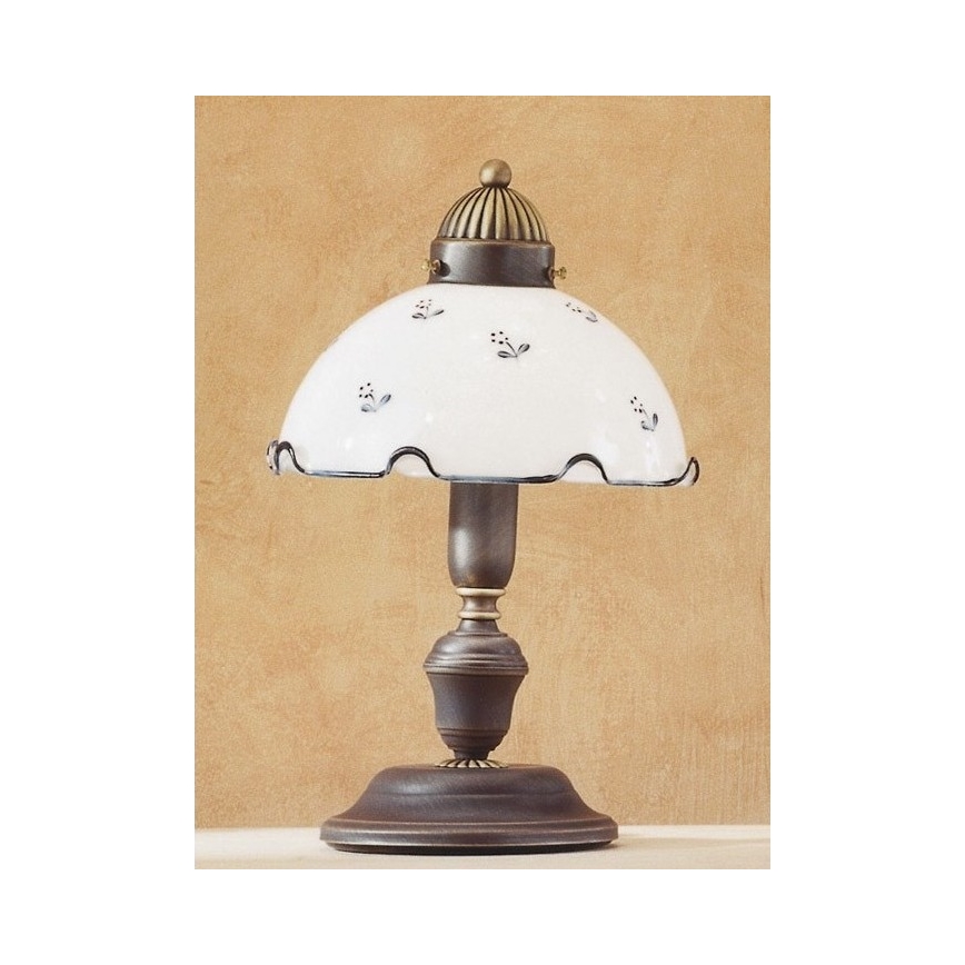 Kolarz 731.73.17 - Stolná lampa NONNA 1xE14/60W/230V modrá