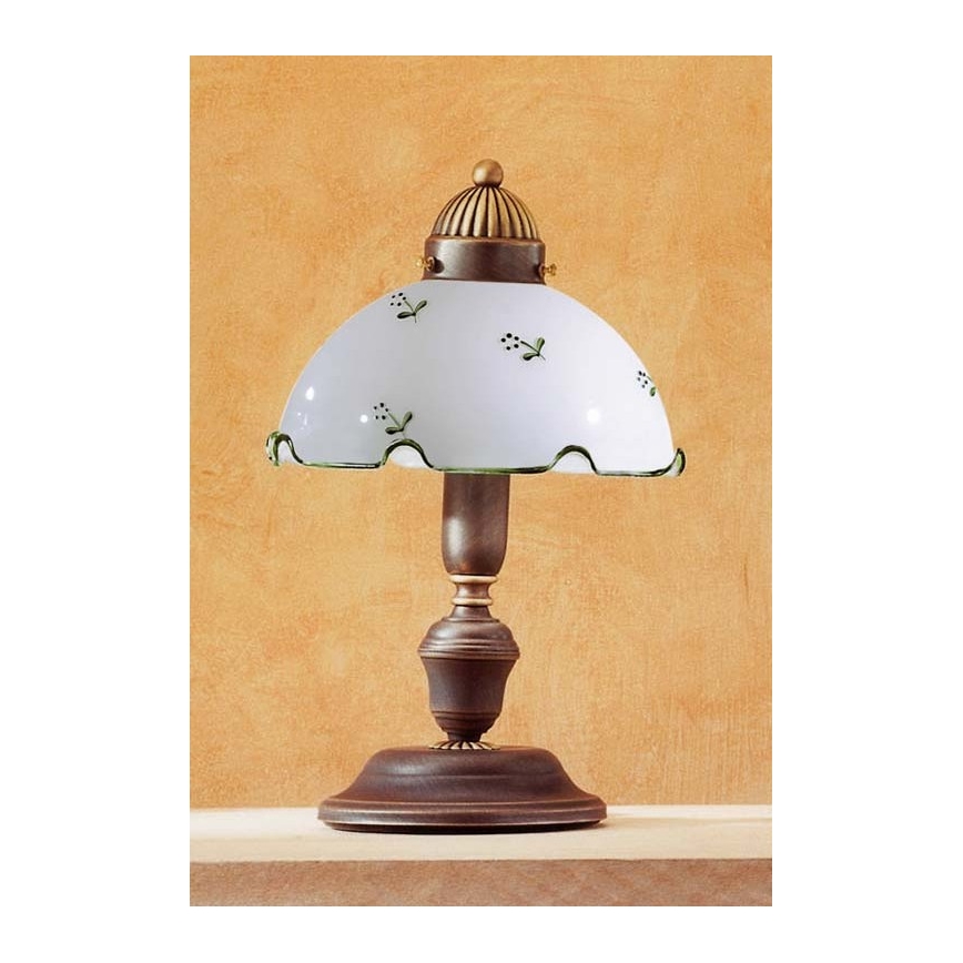 Kolarz 731.73.21 - Stolná lampa NONNA 1xE14/60W/230V zelená