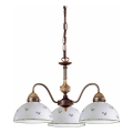 Kolarz 731.83.20 - Luster na reťazi NONNA 3xE27/75W/230V zelená