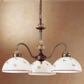 Kolarz 731.83.69 - Luster na reťazi NONNA 3xE27/75W/230V červená