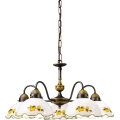 Kolarz 731.85.116 - Luster na reťazi NONNA 5xE27/75W/230V citróny