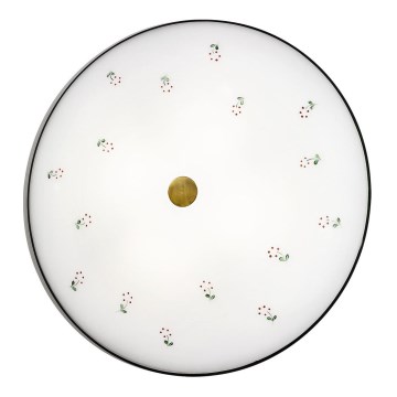 Kolarz 731.U14.4.70- Stropné svietidlo NONNA 4xE27/60W/230V pr. 54 cm zelená/mosadz