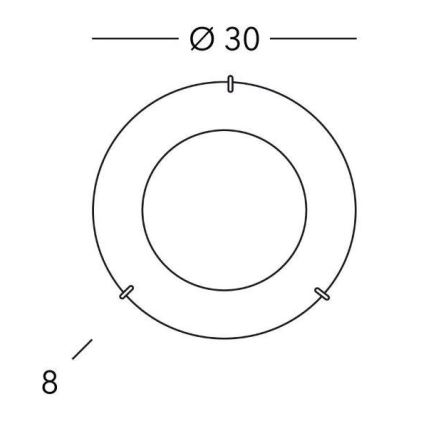 Kolarz A1306.11.3 - Stropné svietidlo MOON 1xE27/60W/230V