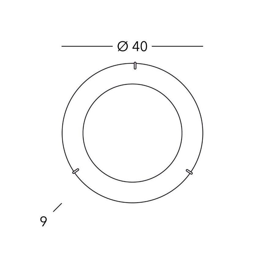 Kolarz A1306.12.3 - Stropné svietidlo MOON 2xE27/60W/230V