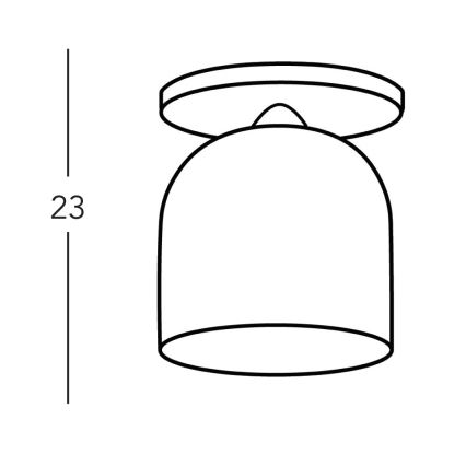 Kolarz A1352.11.Au - Prisadený luster NONNA 1xE27/60W/230V dub/biela/zlatá