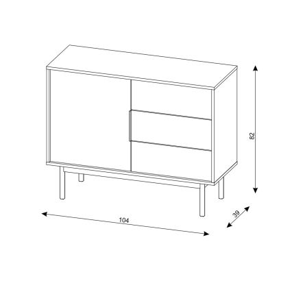 Komoda ELI béžová