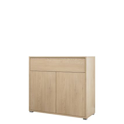 Komoda GESITA 100x93 cm, dub Cremona