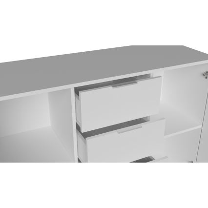 Komoda HOPE 120x78x35 cm biela