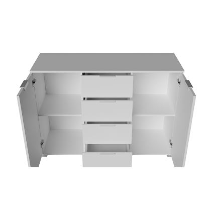 Komoda HOPE 120x78x35 cm biela