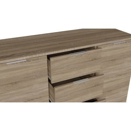 Komoda HOPE 120x78x35 dub sonoma