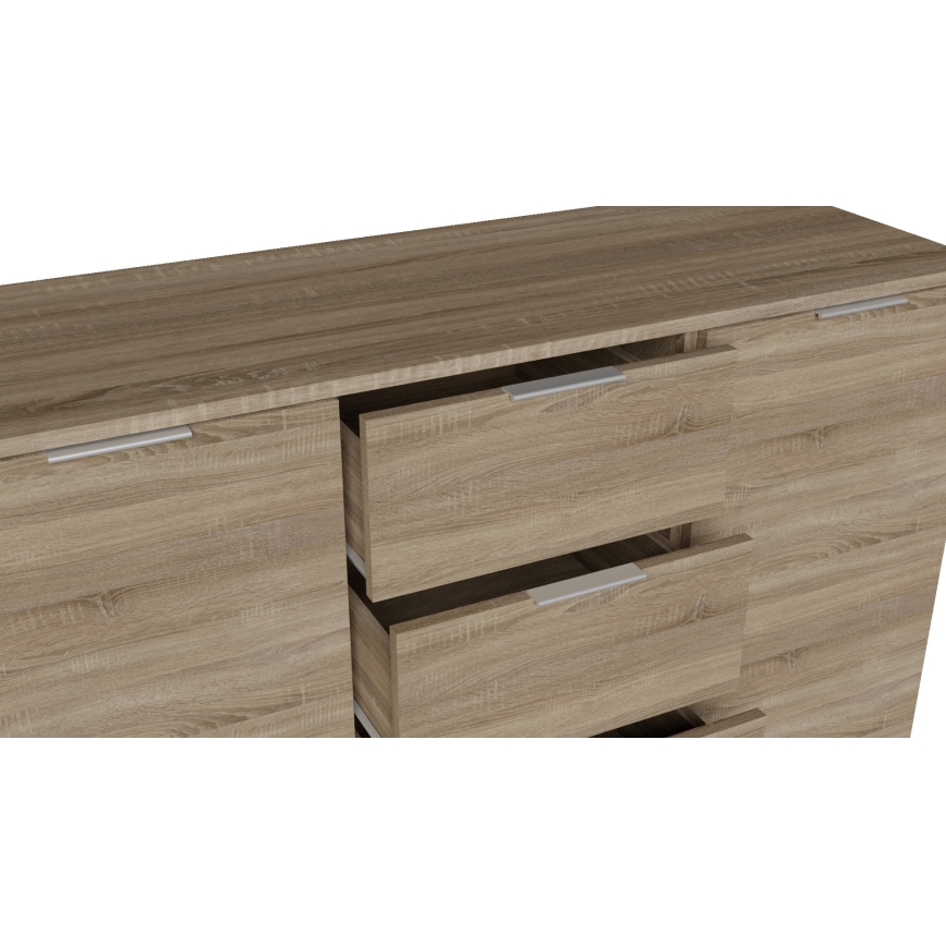 Komoda HOPE 120x78x35 dub sonoma