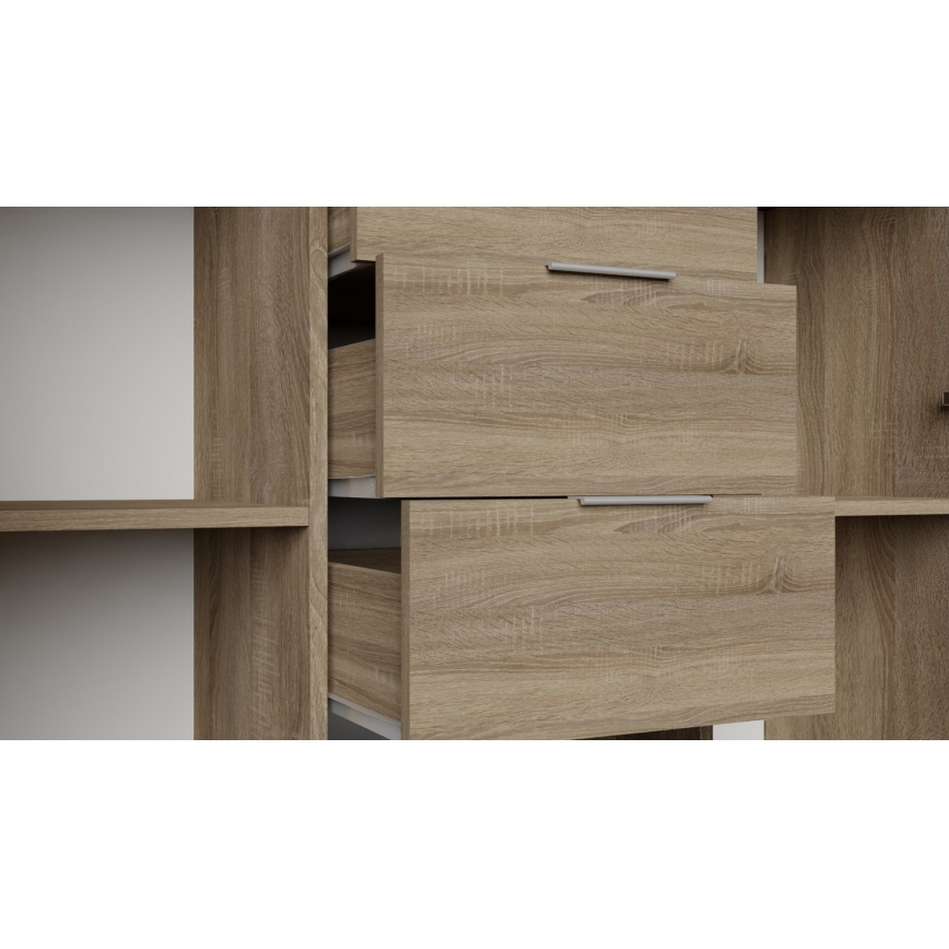 Komoda HOPE 120x78x35 dub sonoma