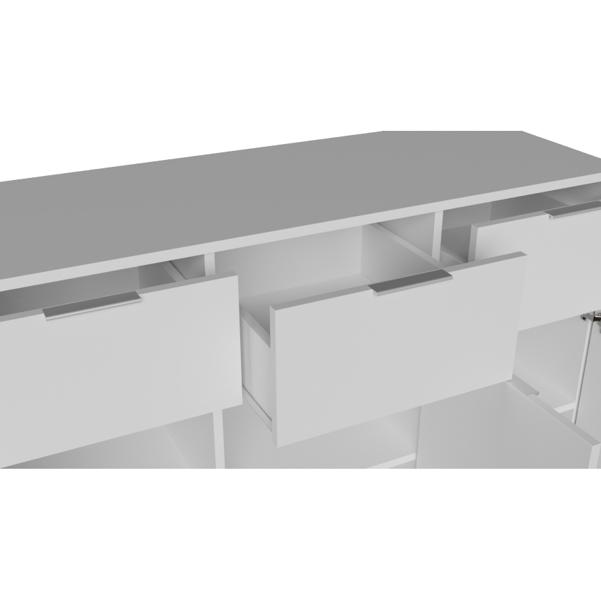 Komoda HOPE 80x78x35 cm biela