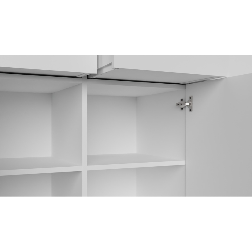 Komoda HOPE 80x78x35 cm biela