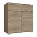 Komoda HOPE 80x78x35 cm dub sonoma