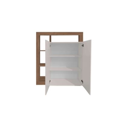 Komoda LENOR kašmír/dub