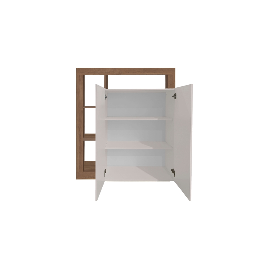 Komoda LENOR kašmír/dub