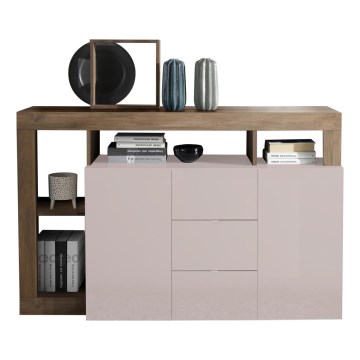 Komoda LENOR kašmír/dub