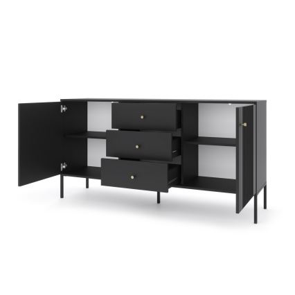 Komoda LUE čierna
