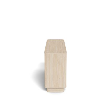 Komoda MADERA 160x75 cm biely dub