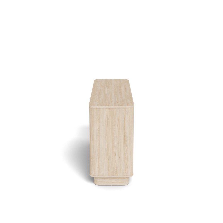 Komoda MADERA 160x75 cm biely dub