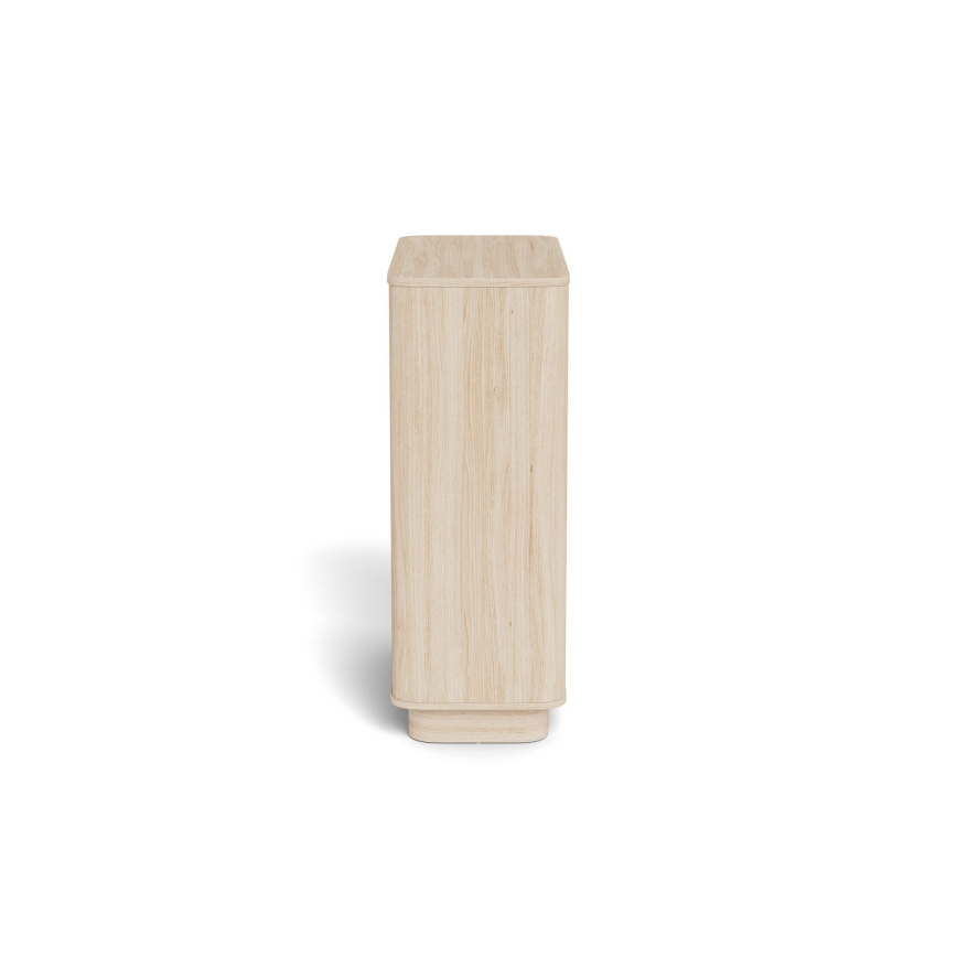 Komoda MADERA 90x107 cm biely dub