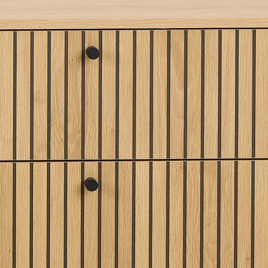 Komoda s zásuvkami OLIVIA dub