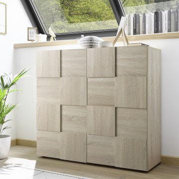 Komoda SERIAN, dub Sonoma