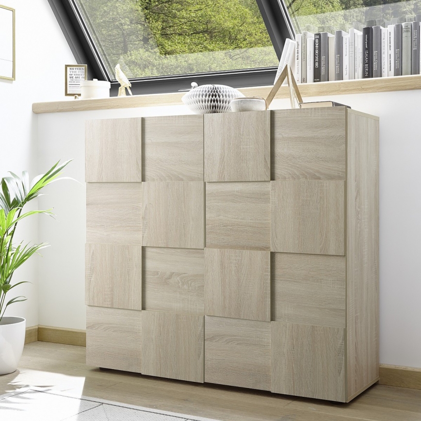 Komoda SERIAN, dub Sonoma