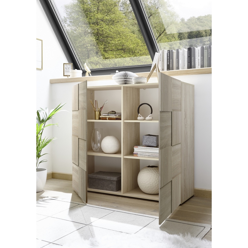 Komoda SERIAN, dub Sonoma