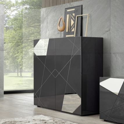 Komoda TAVRI antracitová