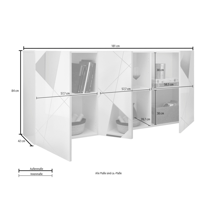 Komoda TAVRI dub sonoma