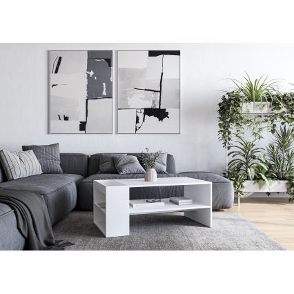 Konferenčný stolík BELA 100x42 cm biely