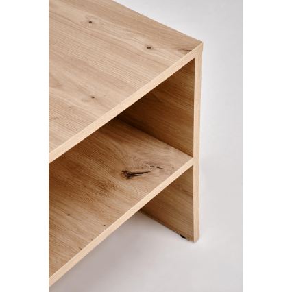 Konferenčný stolík BELA 100x42 cm dub artisan/antracit
