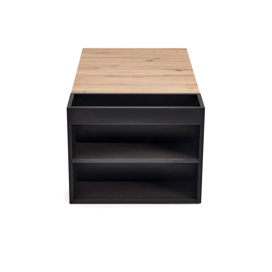 Konferenčný stolík BELA 100x42 cm dub artisan/antracit
