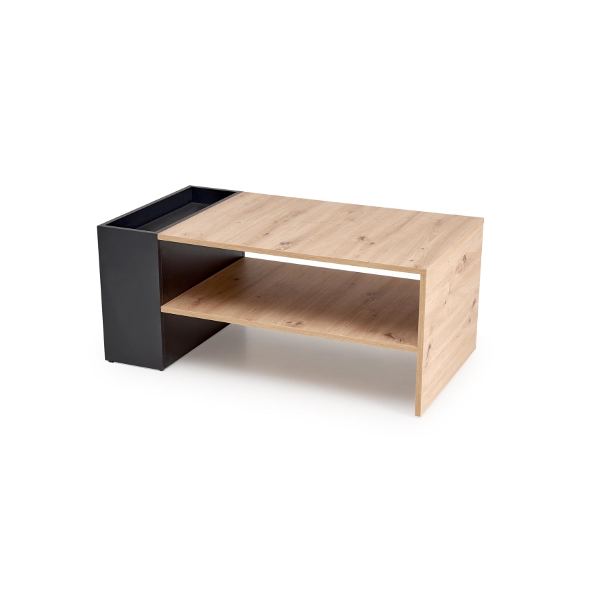 Konferenčný stolík BELA 100x42 cm dub artisan/antracit