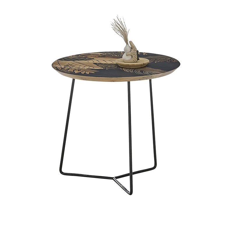 Konferenčný stolík BRAVON z mangového dreva