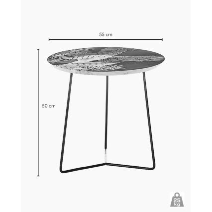 Konferenčný stolík BRAVON z mangového dreva